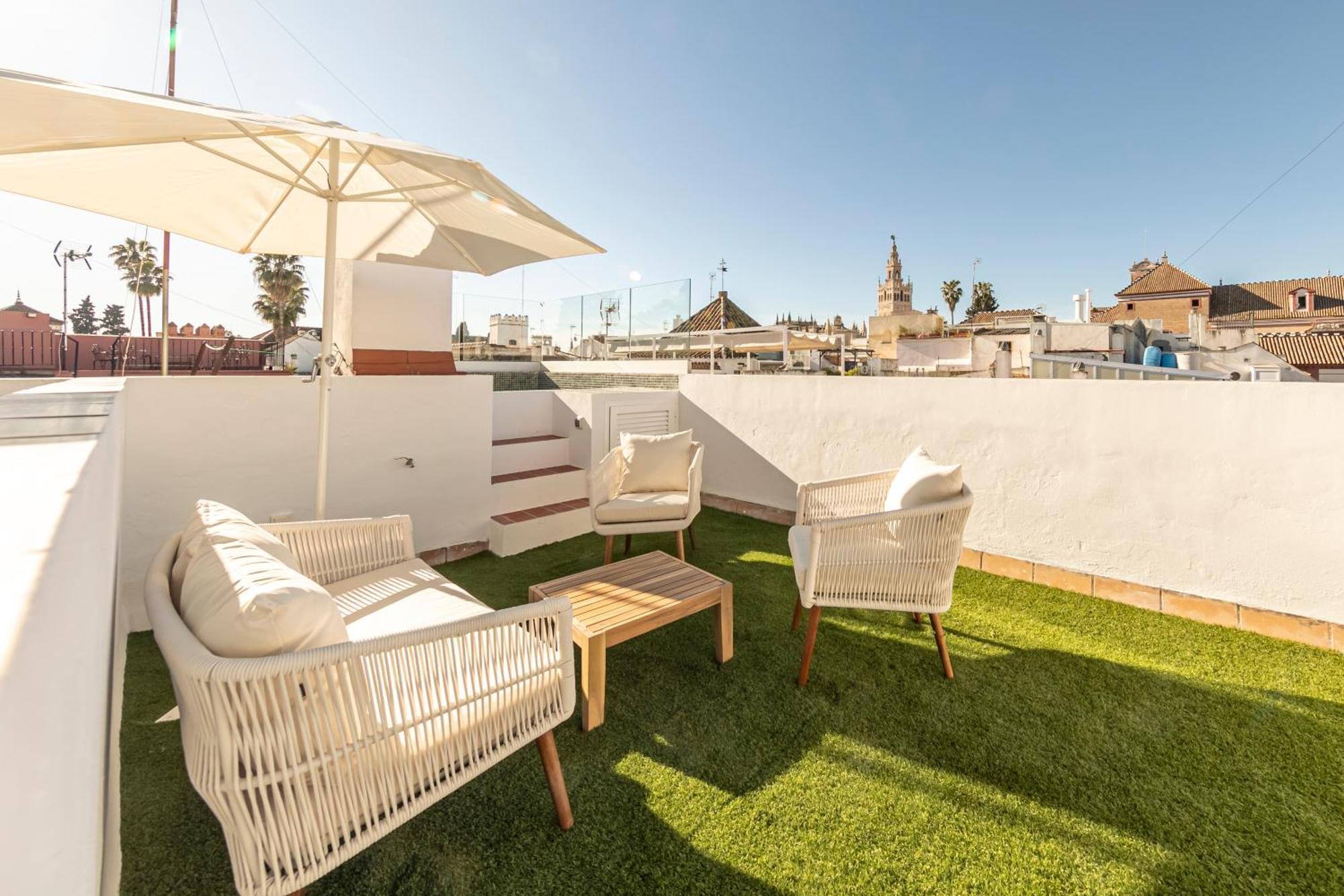 Ferienwohnung Ohliving Justino Sevilla Exterior foto